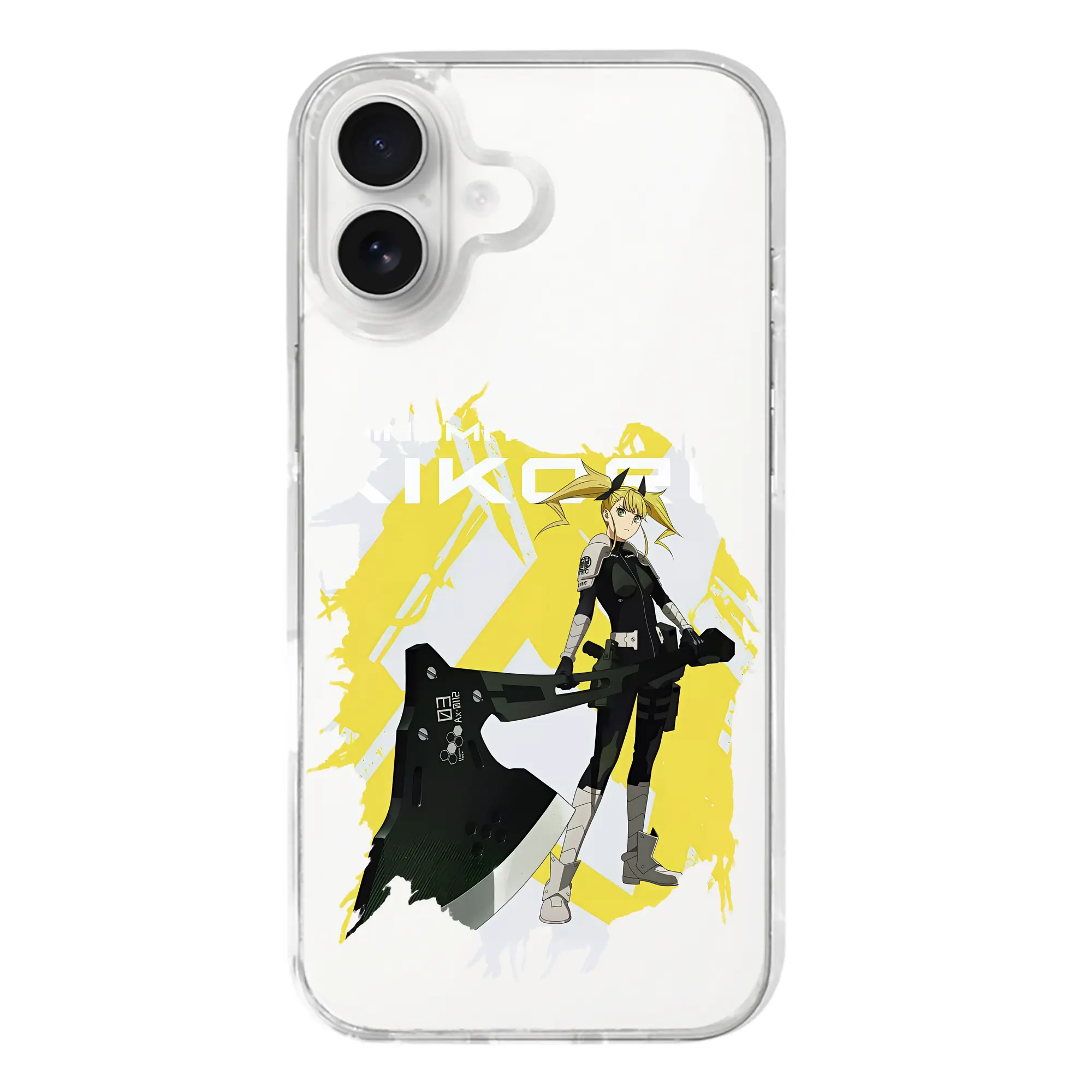 怪獣8号 グッズ,四ノ宮キコル - iPhone 17シリーズ 透明スマホケース – 薄型・耐衝撃・精密フィット保護カバー